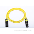 Custom Cannon XLR male to male audio Cable